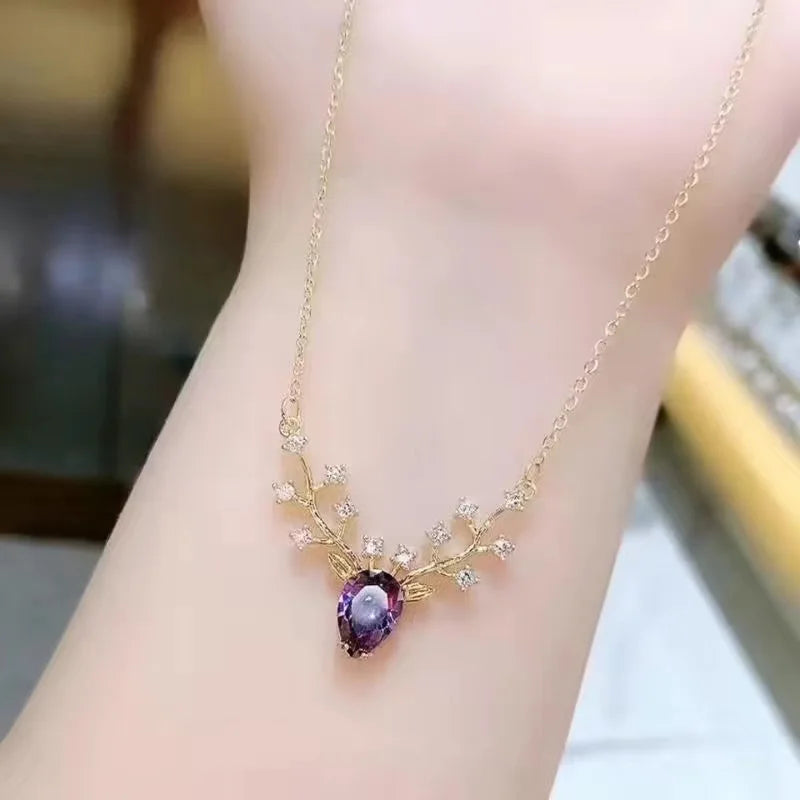 niche-neck-accessories-elegant-fashion-trend-shiny-pendant-necklace-8500