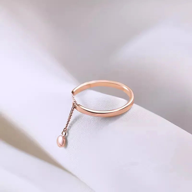 adjustable-simple-fashion-chain-tassel-ring-2282