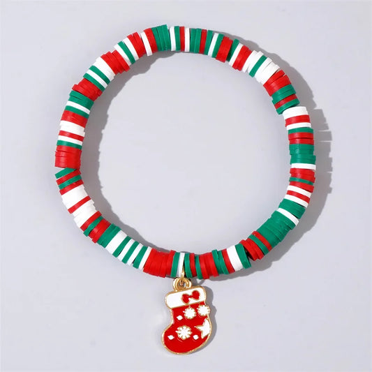 christmas-polymer-clay-pendant-bracelet-party-new-year-holiday-accessories-5686