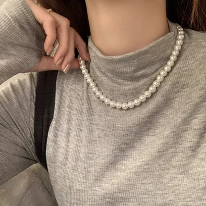 new-simple-imitation-freshwater-pearl-chain-necklace-5025