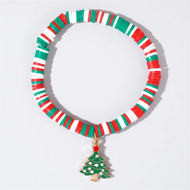 christmas-polymer-clay-pendant-bracelet-party-new-year-holiday-accessories-5686