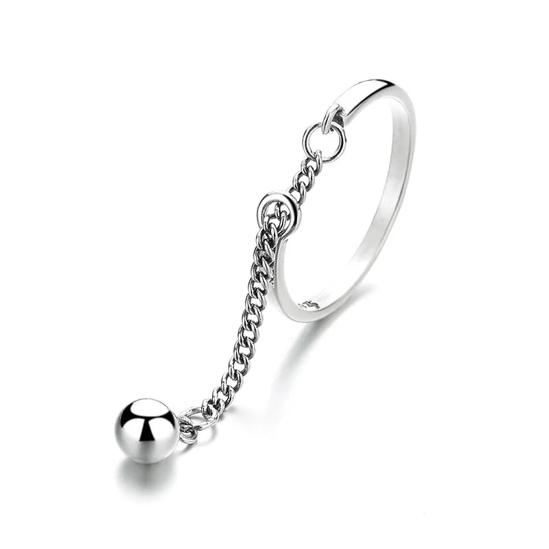 adjustable-simple-fashion-chain-tassel-ring-2282