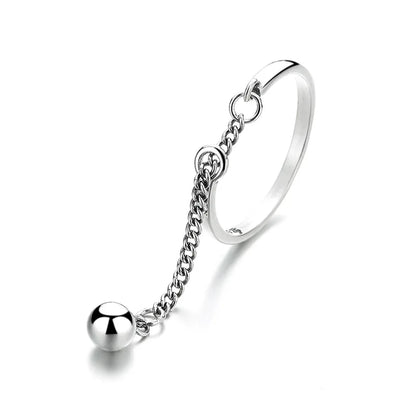 adjustable-simple-fashion-chain-tassel-ring-2282